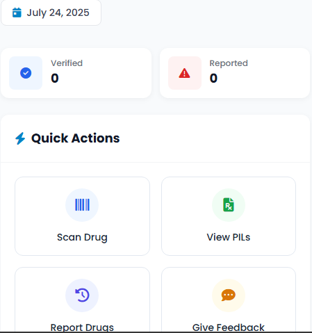 Mobile dashboard interface